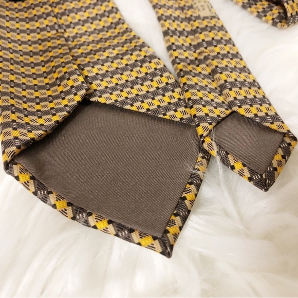 Authentic Hermes 100% Silk Tie Necktie For Men - Picture 4 of 6